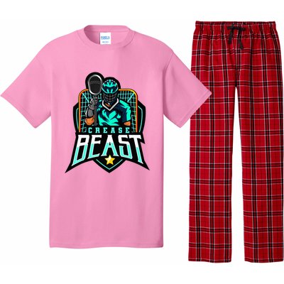 Crease Beast Lacrosse Goalkeeper For Lacrosse Goalie Pajama Set