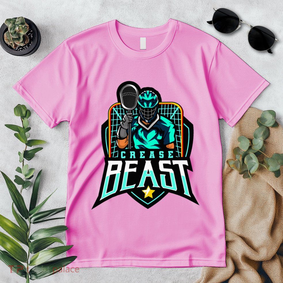 Crease Beast Lacrosse Goalkeeper For Lacrosse Goalie Premium T-Shirt