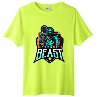 Crease Beast Lacrosse Goalkeeper For Lacrosse Goalie Tall Fusion ChromaSoft Performance T-Shirt