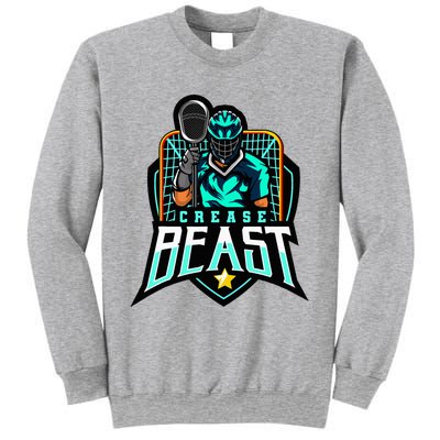 Crease Beast Lacrosse Goalkeeper For Lacrosse Goalie Sweatshirt