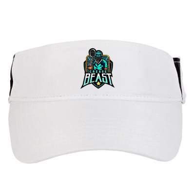 Crease Beast Lacrosse Goalkeeper For Lacrosse Goalie Adult Drive Performance Visor