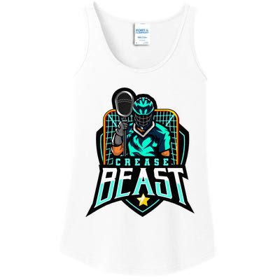 Crease Beast Lacrosse Goalkeeper For Lacrosse Goalie Ladies Essential Tank