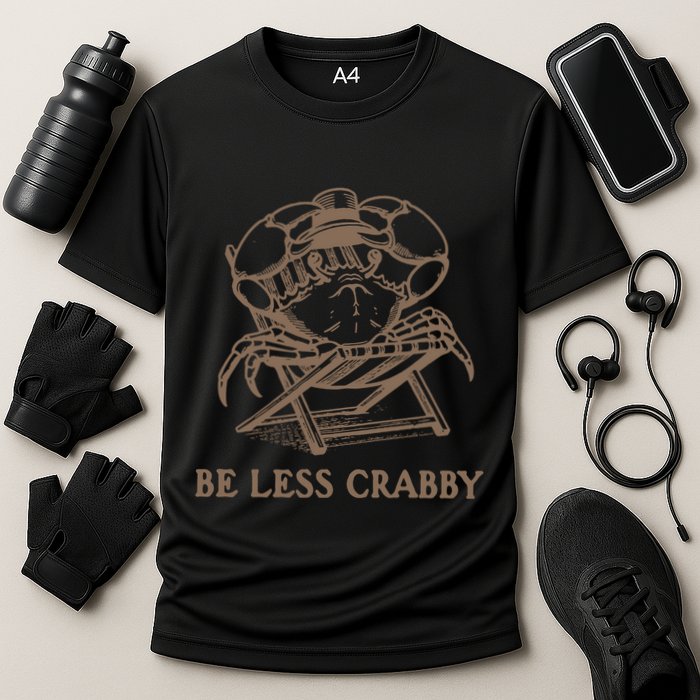 Crafty Be Less Crabby Cooling Performance Crew T-Shirt
