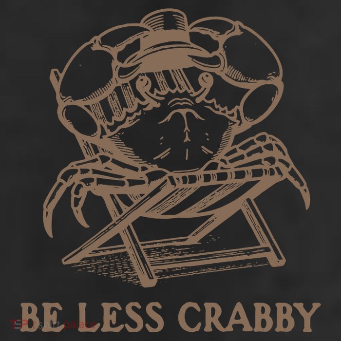 Crafty Be Less Crabby 11oz C Handle Ceramic Mug