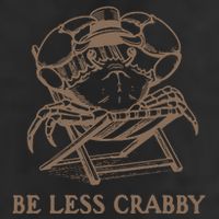 Crafty Be Less Crabby 15oz Campfire Ceramic Mug