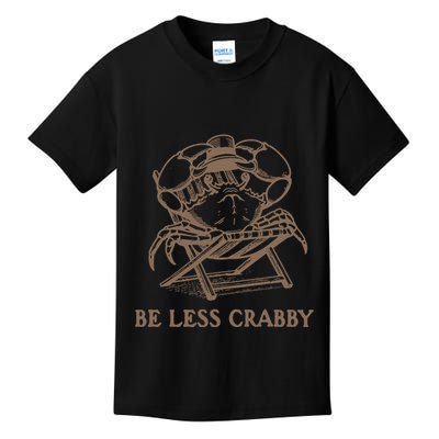 Crafty Be Less Crabby Kids T-Shirt