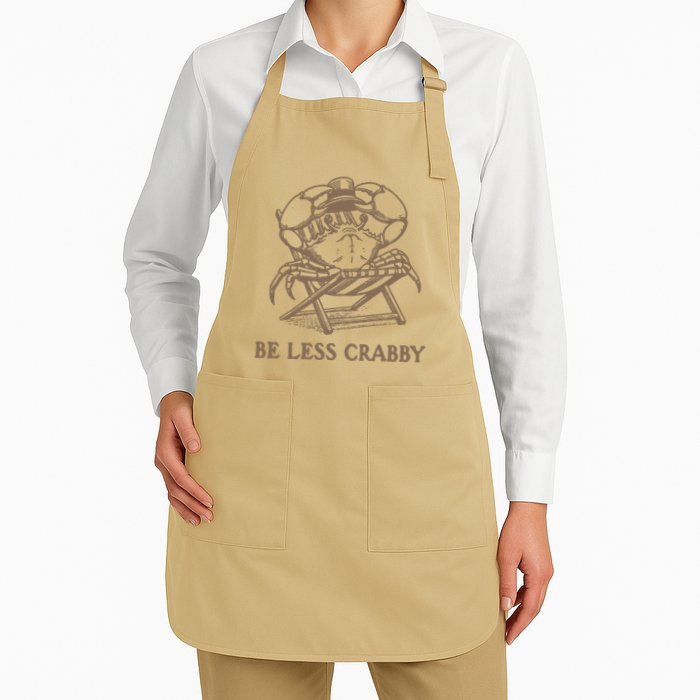 Crafty Be Less Crabby Apron