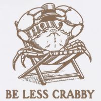 Crafty Be Less Crabby Garment-Dyed Sweatshirt