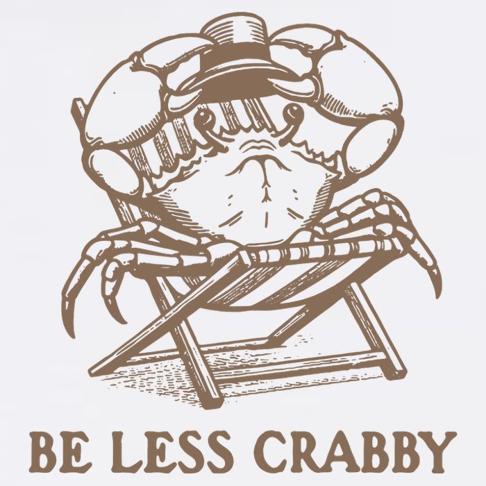 Crafty Be Less Crabby Garment-Dyed Sweatshirt