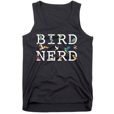 Cool Bird Lover Birdwatching Enthusiast Tank Top