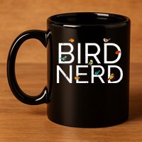 Cool Bird Lover Birdwatching Present Birdwatcher Birder Gift 11oz C Handle Ceramic Mug