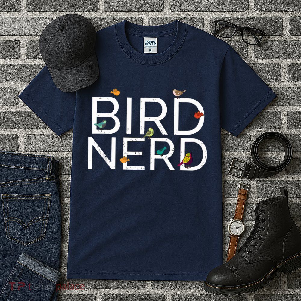 Cool Bird Lover Birdwatching Present Birdwatcher Birder Gift Tall T-Shirt