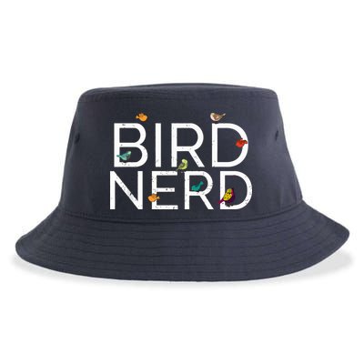 Cool Bird Lover Birdwatching Present Birdwatcher Birder Gift Sustainable Bucket Hat