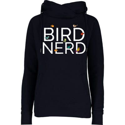 Cool Bird Lover Birdwatching Present Birdwatcher Birder Gift Womens Funnel Neck Pullover Hood