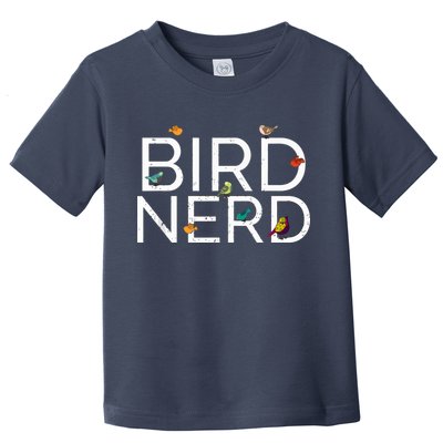 Cool Bird Lover Birdwatching Present Birdwatcher Birder Gift Toddler T-Shirt