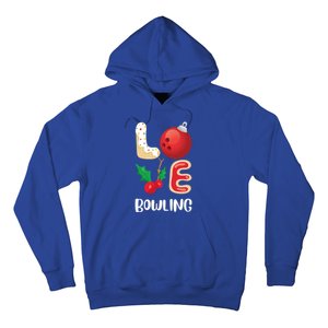 Christmas Bowling League Group Cute Gift Love Bowling Pajama Top Gift Hoodie