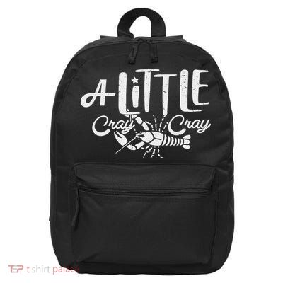 Crawfish Boil Little Cray Louisiana Crayfish 16 in Basic Backpack