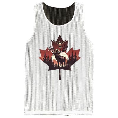 Canadian Beaver Moose And Goose Celebrating Canada Day Mesh Reversible Basketball Jersey Tank