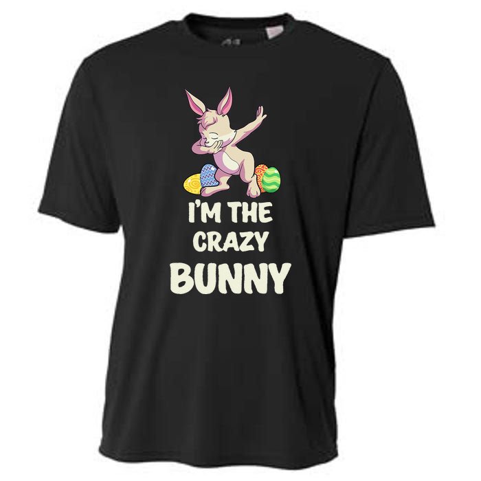 Crazy Bunny Matching Family Group Easter Party Cooling Performance Crew T-Shirt