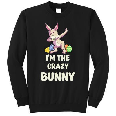 Crazy Bunny Matching Family Group Easter Party Sweatshirt