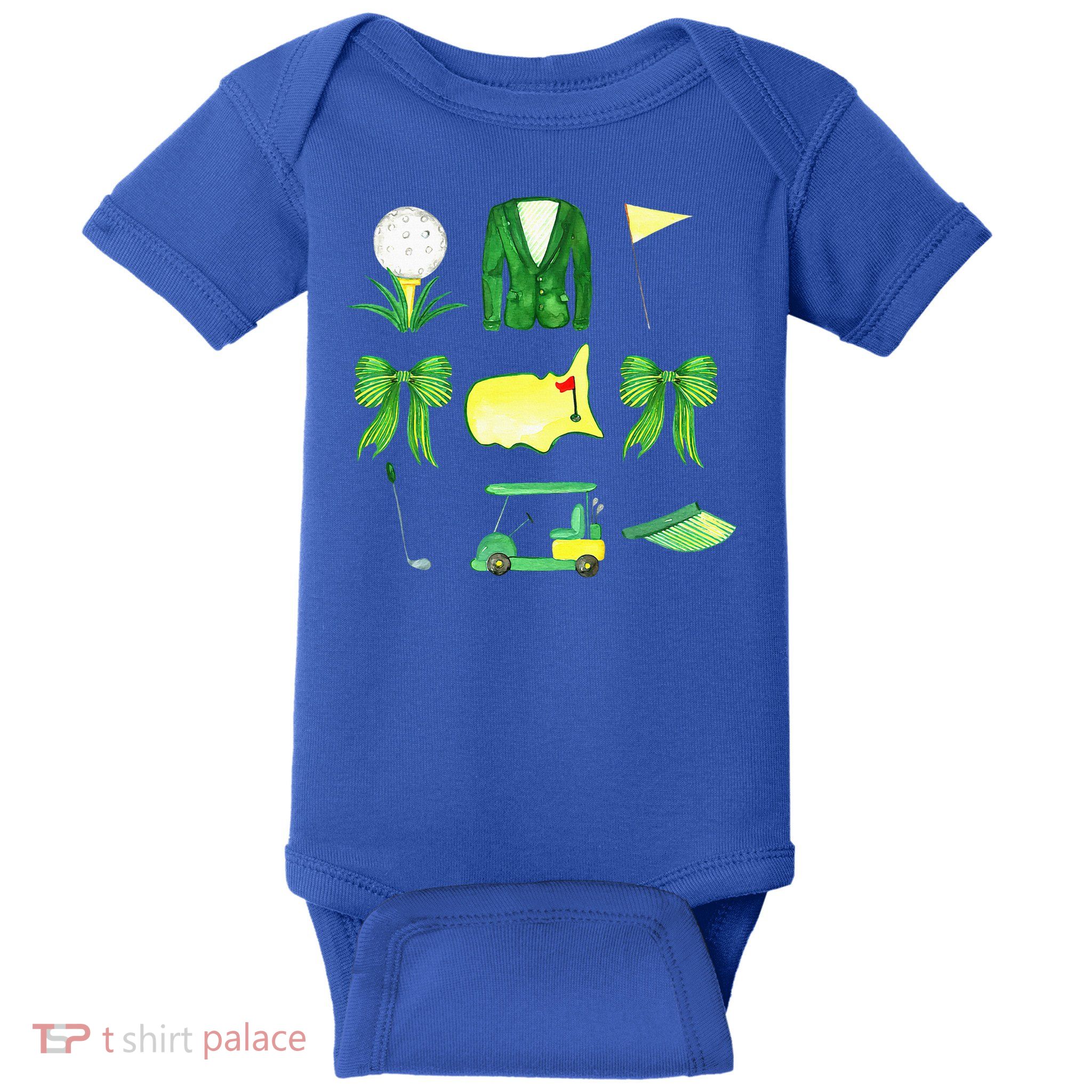 Coquette Bow Masters Golf Tournament  Baby Bodysuit