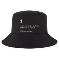 Crowdstrike Bug Meme Computer Error Blue Screen Of Death Cool Comfort Performance Bucket Hat
