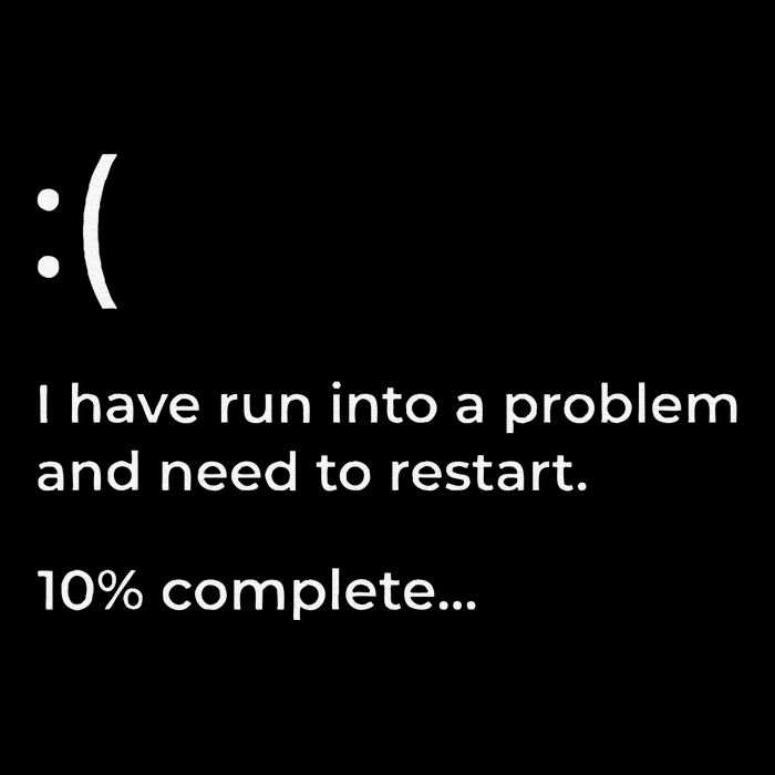 Crowdstrike Bug Meme Computer Error Blue Screen Of Death Daily Commute Backpack