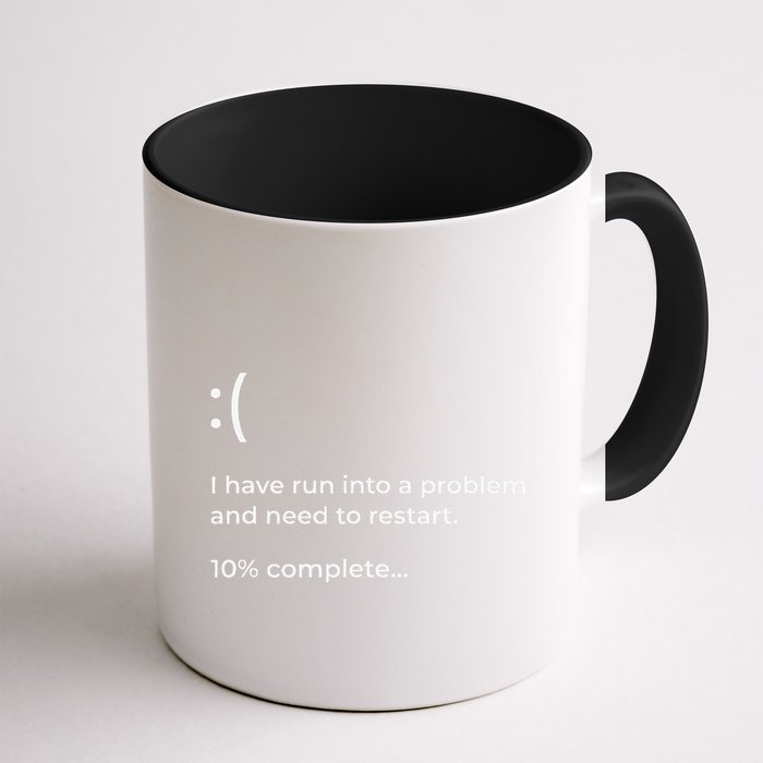 Crowdstrike Bug Meme Computer Error Blue Screen Of Death Coffee Mug