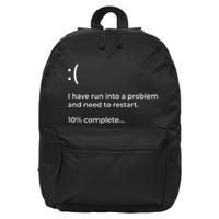 Crowdstrike Bug Meme Computer Error Blue Screen Of Death 16 in Basic Backpack