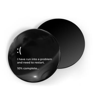 Crowdstrike Bug Meme Computer Error Blue Screen Of Death Magnet
