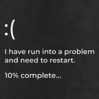 Crowdstrike Bug Meme Computer Error Blue Screen Of Death 25L Jumbo Tote