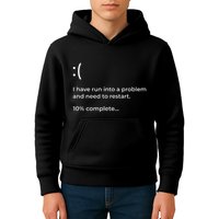 Crowdstrike Bug Meme Computer Error Blue Screen Of Death Kids Hoodie
