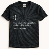 Crowdstrike Bug Meme Computer Error Blue Screen Of Death Kids Tie-Dye T-Shirt
