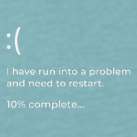 Crowdstrike Bug Meme Computer Error Blue Screen Of Death Sueded Cloud Jersey T-Shirt