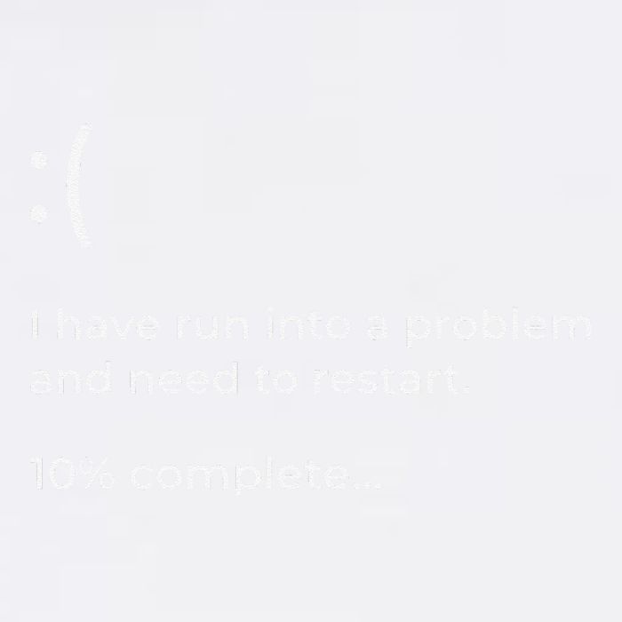 Crowdstrike Bug Meme Computer Error Blue Screen Of Death Garment-Dyed Sweatshirt