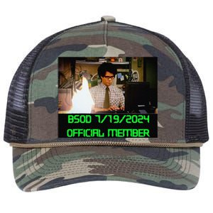 Cs Bsod MemberS Club Retro Rope Trucker Hat Cap