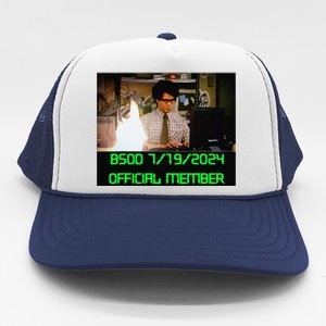 Cs Bsod MemberS Club Trucker Hat