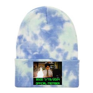 Cs Bsod MemberS Club Tie Dye 12in Knit Beanie