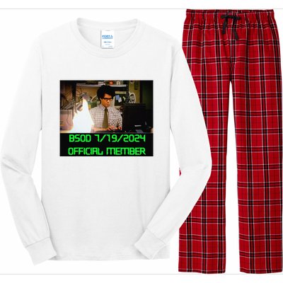 Cs Bsod MemberS Club Long Sleeve Pajama Set