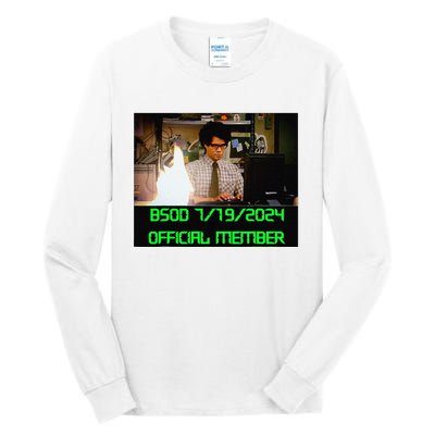 Cs Bsod MemberS Club Tall Long Sleeve T-Shirt