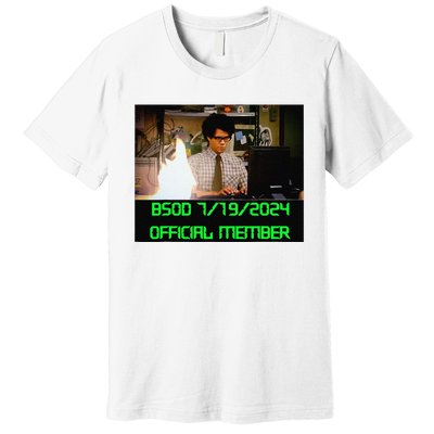 Cs Bsod MemberS Club Premium T-Shirt