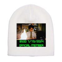 Cs Bsod MemberS Club Short Acrylic Beanie