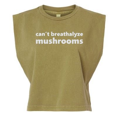 Can’t Breathalyze Mushrooms Garment-Dyed Women's Muscle Tee