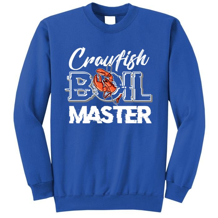 Crawfish Boil Master Cajun Seafood Festival Retro Cooking Gift Sweatshirt