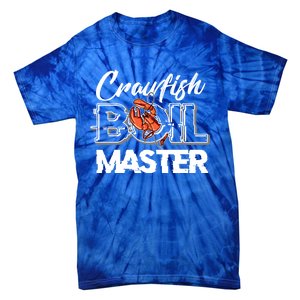 Crawfish Boil Master Cajun Seafood Festival Retro Cooking Gift Tie-Dye T-Shirt