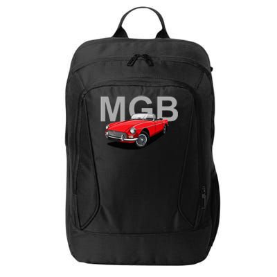 Classic British Mgb Sports Car City Backpack