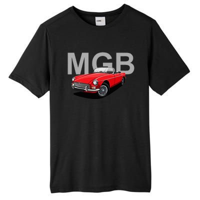 Classic British Mgb Sports Car Tall Fusion ChromaSoft Performance T-Shirt