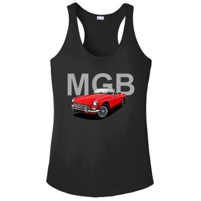 Classic British Mgb Sports Car Ladies PosiCharge Competitor Racerback Tank