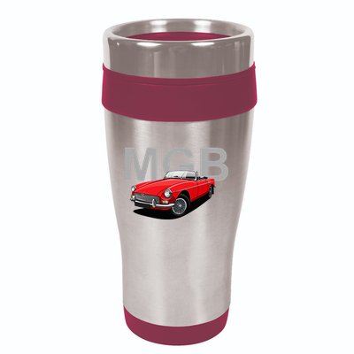 Classic British Mgb Sports Car 16oz Travel Tumbler
