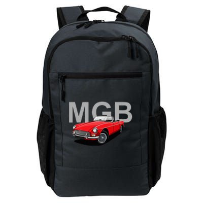 Classic British Mgb Sports Car Daily Commute Backpack